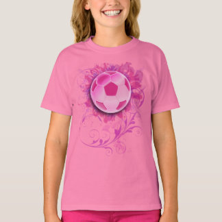 Camisa Grunge Floral de Futebol Infantil