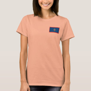 Camisa Guam Bandeira + Mapa