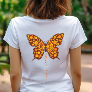 Camisa guerreira da esclerose múltipla, fita laran