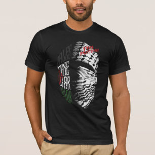 Camisa "Guerreiro Palestino" gratuita na Palestina