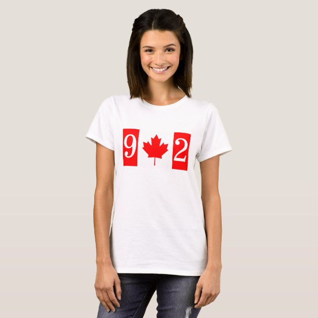 Camisa Halifax Nova Scotia 902 Dia do Canadá (Frente Completa)