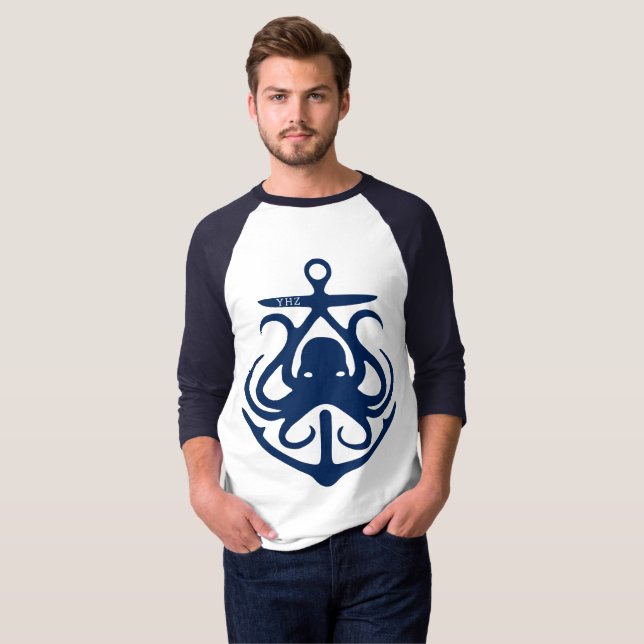 Camisa Halifax YHZ Nova Scotia Lighthouse Route (Frente Completa)