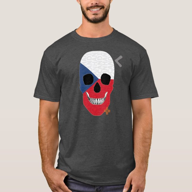 Camisa HANDSKULL Checoslováquia básica B2 (Frente)