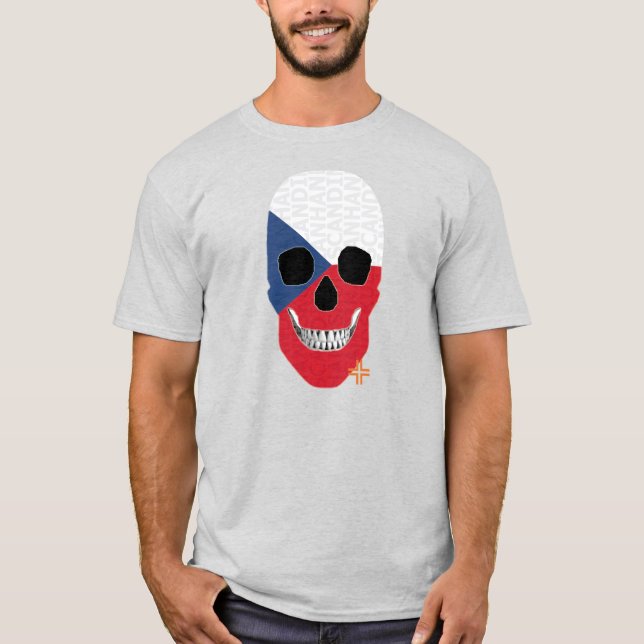Camisa HANDSKULL Checoslováquia básica B2 (Frente)
