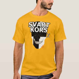 Camisa HANDSKULL Svart Kors básica B2