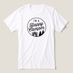 Camisa Happy Camper - Cinza