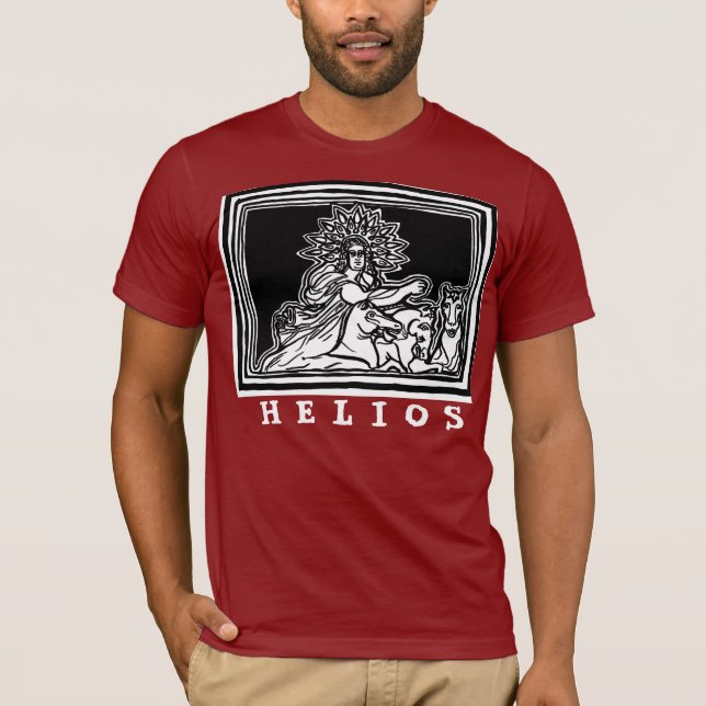 Camisa Helios por AntigosImpressões (Frente)