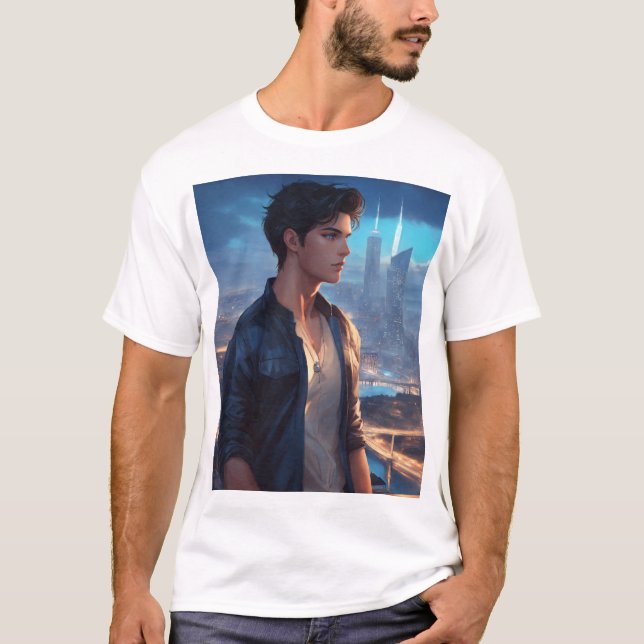 Camisa "Homem moderno, estilo de Eterno" (Frente)