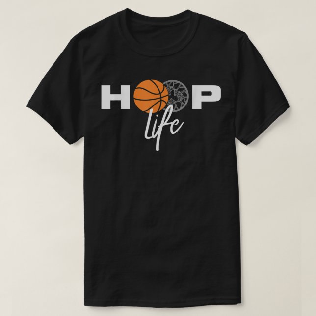 Camisa Hoop Life Basball T (Frente do Design)