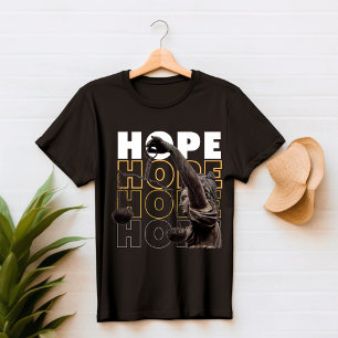 Camisa HOPE T Preto e Amarelo