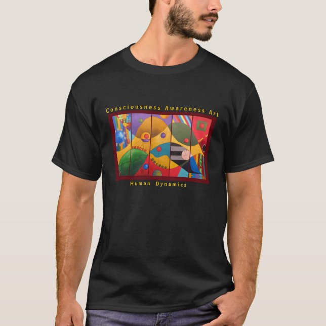 Camisa humana da dinâmica T (Frente)
