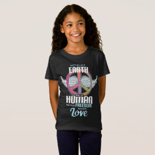 Camisa humana da liberdade da política da raça d