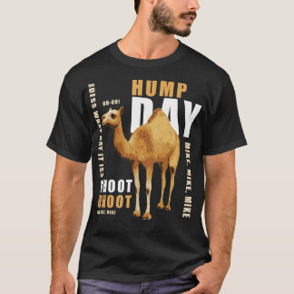 Camisa Hump Day Adivinha Que Dia É Camelo