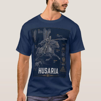 Camisa Husaria com Planta da Asa dos Husares Polon