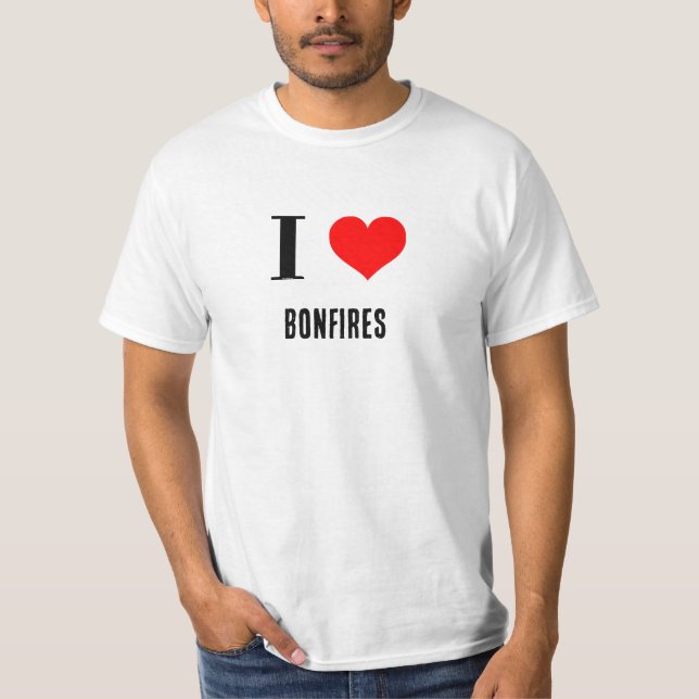 Camisa - I Heart Bonfire (Frente)