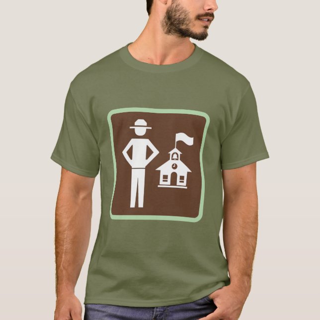 Camisa icônica do Professor-Ranger (Frente)