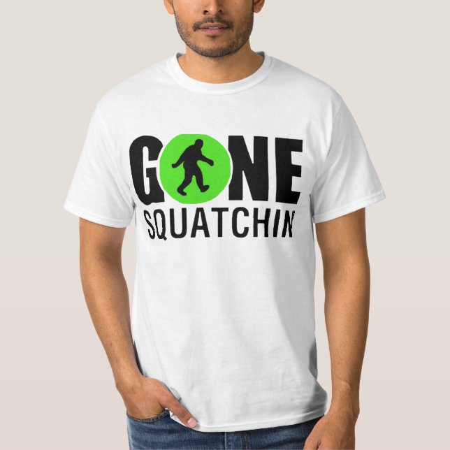 Camisa ida de Squatchin - edição nova (Frente)