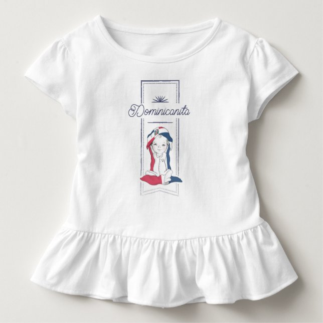 Camisa II do plissado de Dominicanita (Frente)