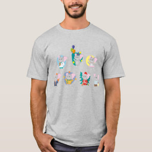 Camisa impressa elefante
