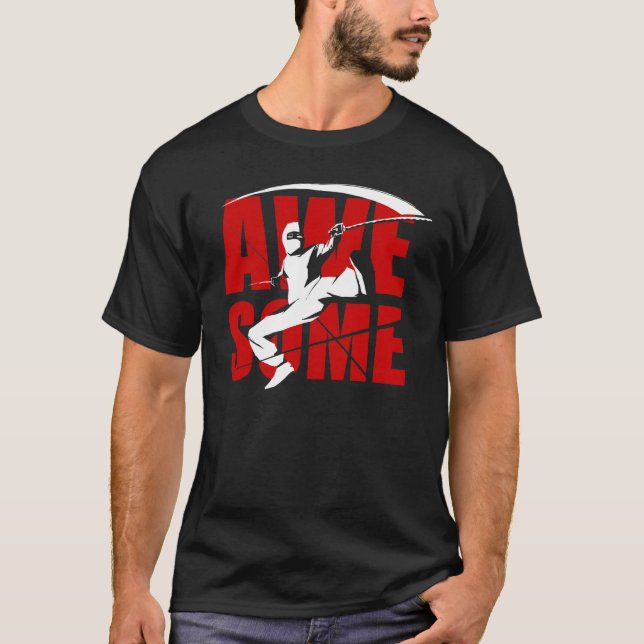 Camisa IMPRESSIONANTE de Ninja (Frente)