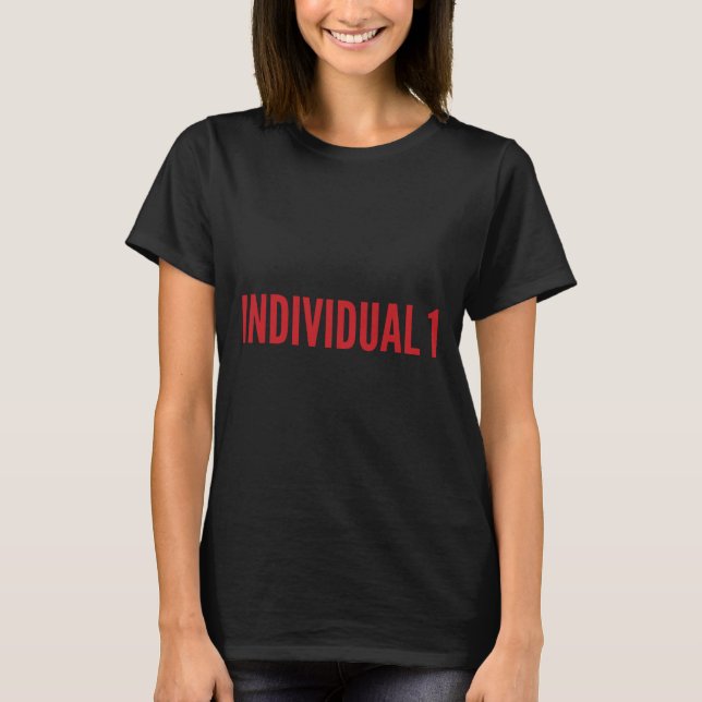 Camisa Individual 1 Presente de Manifestação Anti- (Frente)
