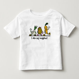 Camisa Infantil Cebola Batata Cenoura Legumes