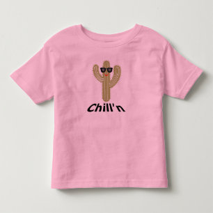 Camisa Infantil Chill'n Cactus Design - Jersey Fin