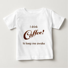 Camisa Infantil Coffee Grounds Coffee