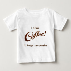 Camisa Infantil Coffee Grounds Coffee