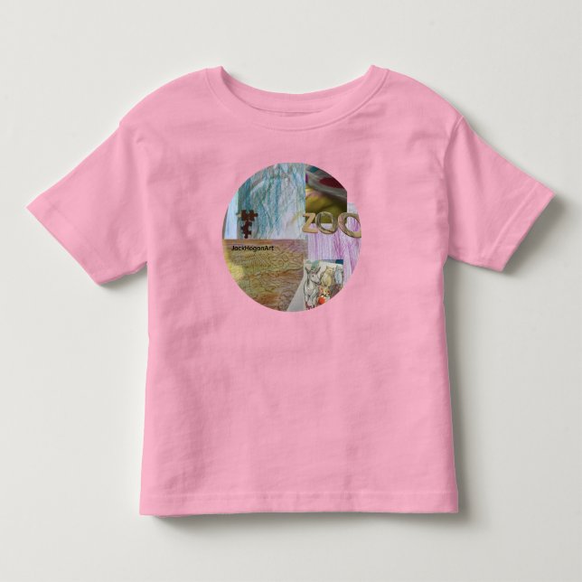 Camisa infantil com JackHoganArt (Frente)