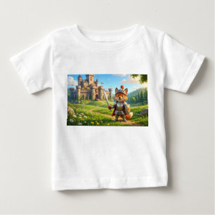 Camisa infantil de desenho animado do Cavaleiro Ra