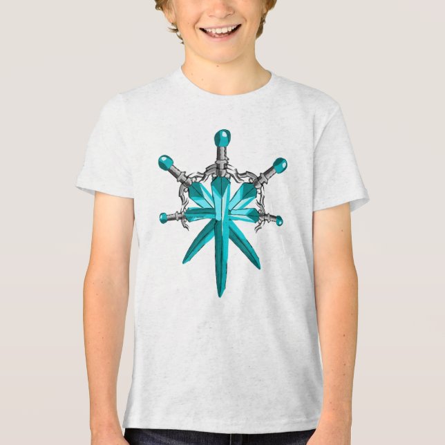 Camisa infantil Espada de cristal Fantasia (Frente)