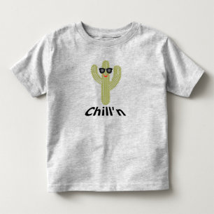 Camisa Infantil Manga Curta de Jersey Fino Chill'n