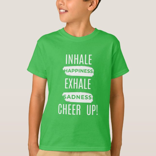 CAMISA INFANTIL MASCULINA INALE E EXALE ANIME-SE  (Frente)