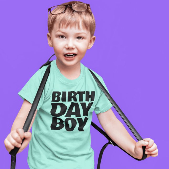 CAMISA INFANTIL MENINO ANIVERSÁRIO (Criador carregado)