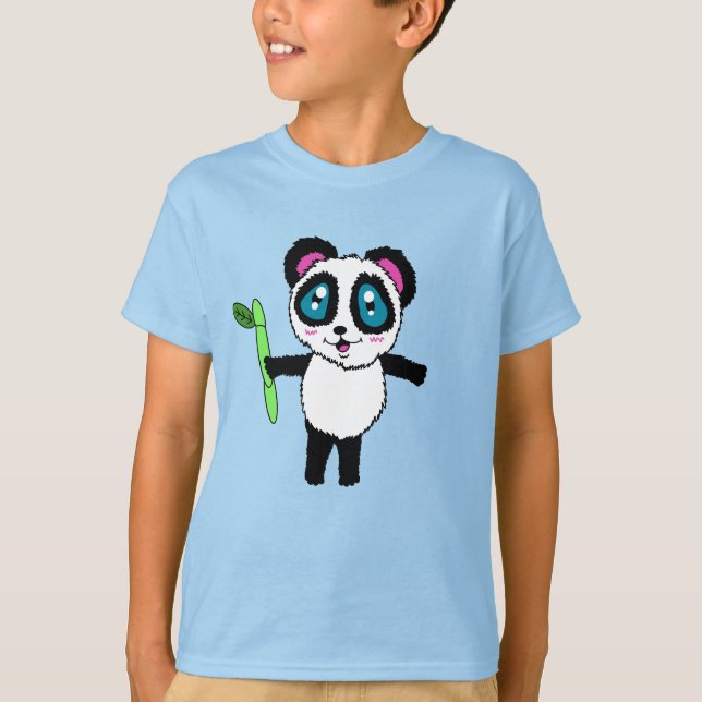 Camisa Infantil Panda (Frente)