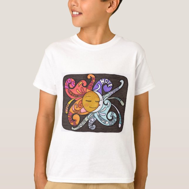 Camisa Infantil Raios de Esperança (Frente)