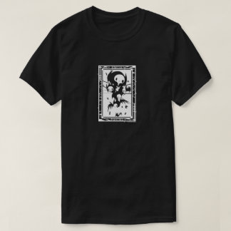 Camisa infinita gráfica assustador da paciência do