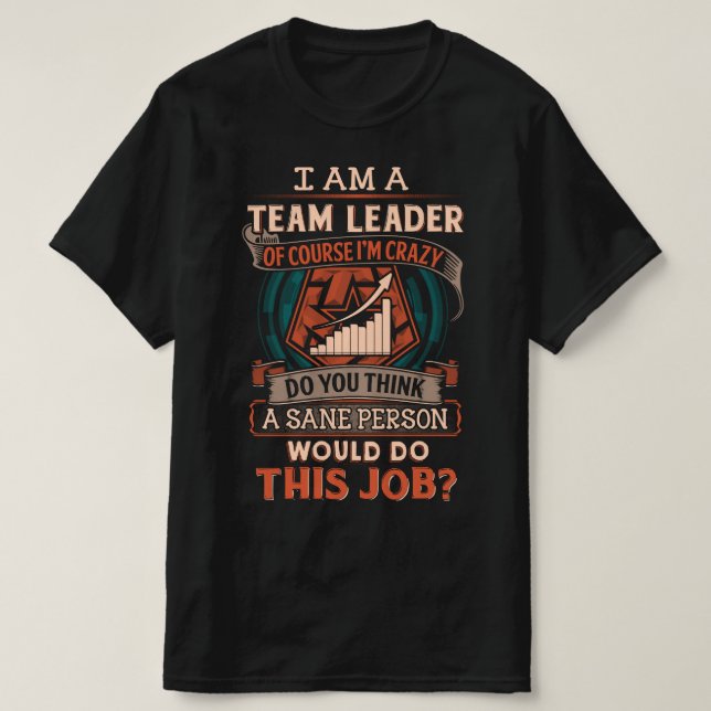 Camisa Insana Líder da Equipe (Frente do Design)