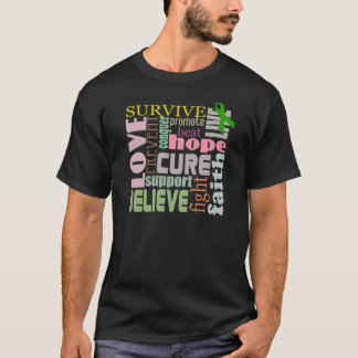Camisa inspirada das palavras da lesão cerebral
