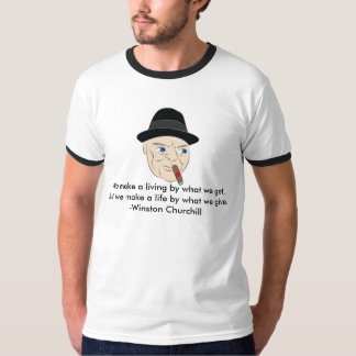 Camisa inspirada de Winston Churchill