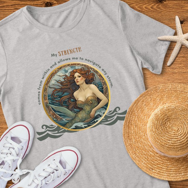 Camisa Inspiradora de Força Sereia (Criador carregado)