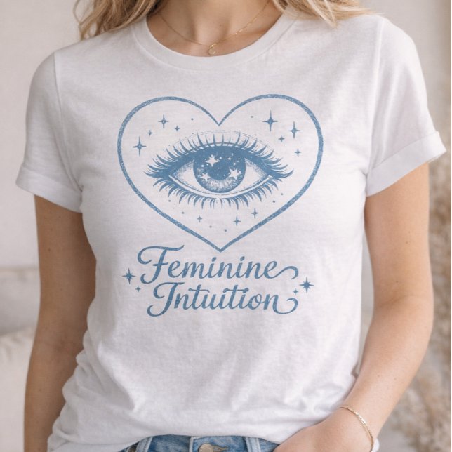 Camisa Intuição Feminina Boho Olho Espiritual (feminine intuition
spiritual shirt women
boho aesthetic shirt
mystical eye shirt
third eye shirt
)