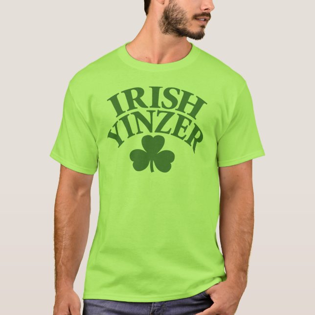CAMISA IRLANDESA DE PITTSBURGH YINZER (Frente)
