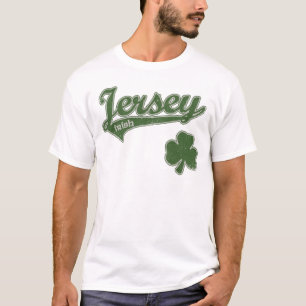 Camisa irlandesa do trevo t de New-jersey