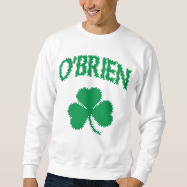 Camisa irlandesa do trevo t de O'brien (Frente)