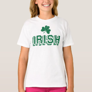 Camisa irlandesa do vintage