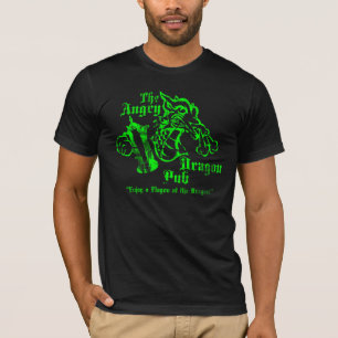 Camisa irritada do bar do dragão