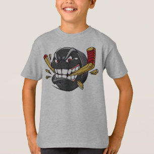 Camisa irritada legal do jérsei do hóquei