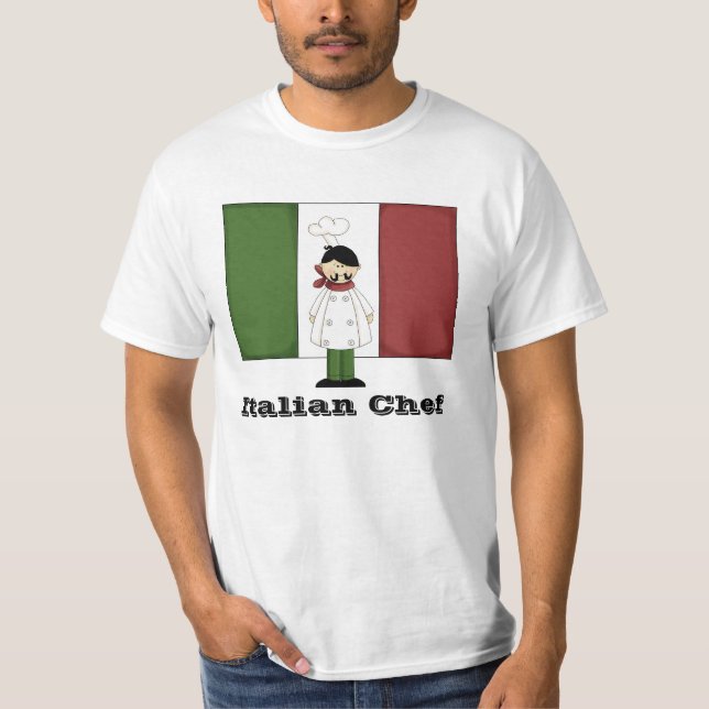 Camisa italiana do cozinheiro chefe #5 (Frente)
